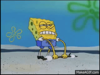 spongebobbeach.gif