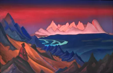 Nikolai_Konstantinowitsch_Roerich_-_Song_of_Shambhala_1943_-_(MeisterDrucke-762352).webp