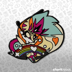 QueenBee-BeelzebubRainbow-EnamelPinImage.webp