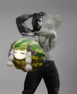 Gigachad Watamelon secret technique.webp