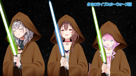 Korone Ch. 戌神ころね - 【5月4日は #スターウォーズの日 】#ホロライブスターウォーズ部 ！！！始動！！！【戌神ころね白銀ノエル姫森ルーナ】 [VNJNilMuHZk -...webp