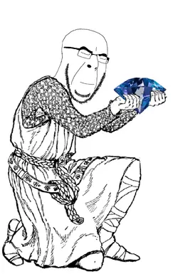 2980 - arm closed_eyes closed_mouth full_body gem glasses hand holding_object kneel knight le...webp