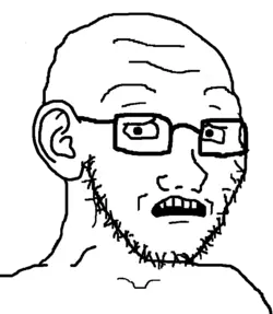 Transparent Worried soyjak 375 - SoyBooru.webp