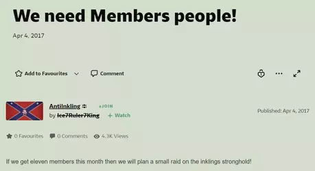 (We need Members people!)