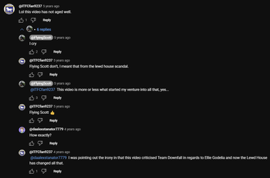 (What Happened To Team Downfall, comment section)