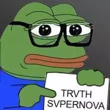 2847 - blue_shirt fact factfrog glasses hand holding_object pepe trvthsupernova.webp