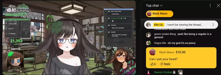mark donates to kiki.webp