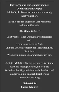 Discord bleibt geschlossne, bis sich die Moral verbessert