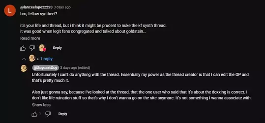 soycast guy doesn't like kiwi farms.webp