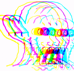 50139 - animated ear glitch no_glasses open_mouth scared soyjak stubble subvariant:doctos tong...gif