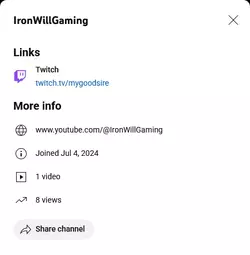 Screenshot IronWillGaming - YouTube.webp