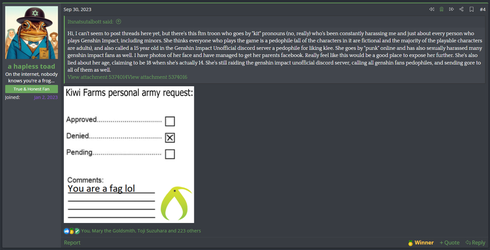 Talbott's PA Request Denied.webp