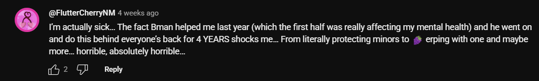 FlutterCherryNM's comment