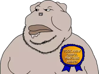 Slobbermutt with award.webp