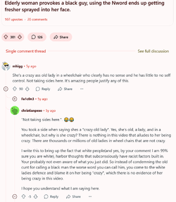 Screenshot 2025-06-03 at 13-46-28 Elderly woman provokes a black guy using the Nword ends up ...webp