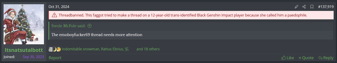 Example of Nik Being Threadbanned Permanently.webp