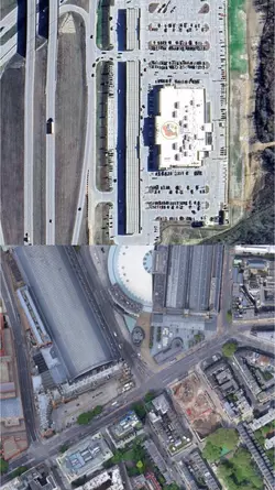 Americas largest gas station, the Great Pyramid of Giza, and Kings Cross Station at the same ...webp