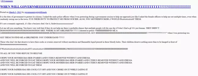 incel tard rages at police.webp