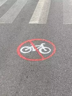 Carbrains painted illegal tags over the weekend.webp