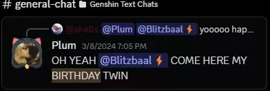Chris Confirms His Birthday on Discord.webp