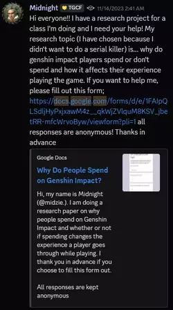 Midzie Genshin Google Doc School Project.webp