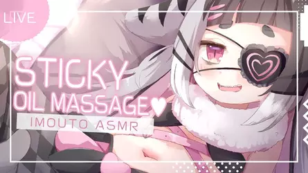 【3DIO⁄ASMR】Let Me Help You Fall Asleep!! Sticky Oil Massage ♡ Ear Cleaning, Whispering, Oil M...webp