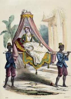 French_School_-_A_woman_carried_in_a_palanquin_by_2_servants_illustration_for_Asia_-in_The_tw...webp