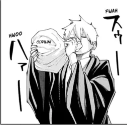 Mashle - CH.120 - Lance Brown Copium Bag.webp
