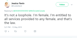 It's not a loophole. I'm female -2019.05.15-05-53-02.png It's not a loophole. I'm female -2019.05.15-05-53-02.png