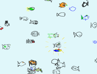 Admiral Fish in the tank.webp