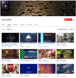 CodeCastieL Youtube channel.PNG