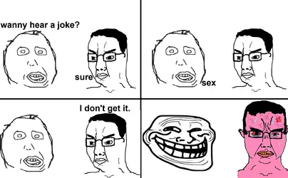 SoyBooru.com - 88436 - bloodshot_eyes crying glasses harpdarp herp_derp incel pink_skin rage_c...png