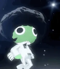 keroro-afro-gunso.gif