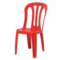 red chair window