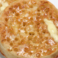 Lightly Buttered Crumpet