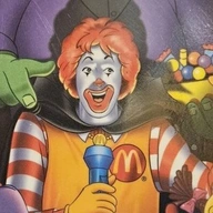 He's Ronald McDonald