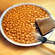 A huge plate of beans