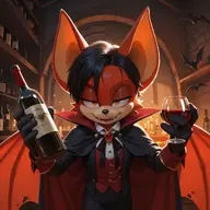 Aero the Alcoholic Bat