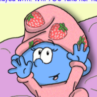 Smurf In Hand