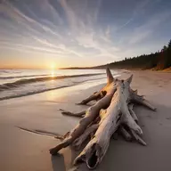 morning driftwood
