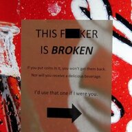Broken Vending Machine