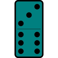 Teal Domino