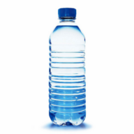A water bottle