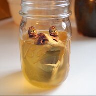 a pissing jar
