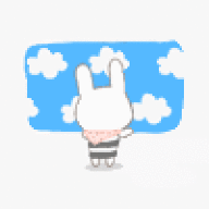 sad rabbit