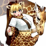 giraffes on coffee