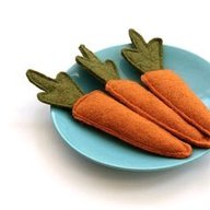 felt carrot