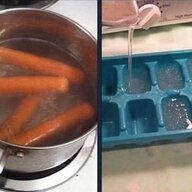 Hot Dog Water Ice Cubes