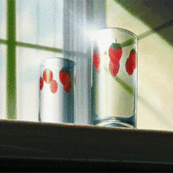 strawberry glasses