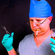 surgeon with rage